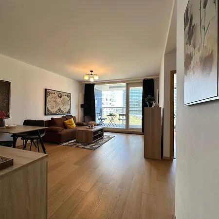 Appartement Self Check-in, Danube Bank, Free Parking Bratislava