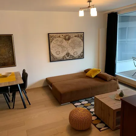 Self Check-in, Danube Bank, Free Parking Appartement *