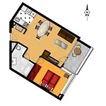 Self Check-in, Danube Bank, Free Parking Apartment